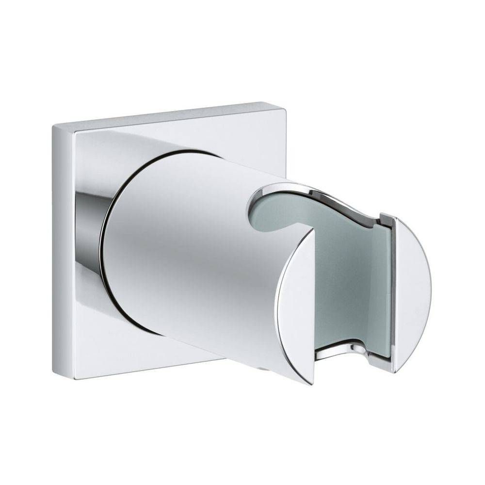 Grohe Rainshower Wandbrausehalter, nicht verstellbar, eckige Rosette, Chrom, 27075000-0