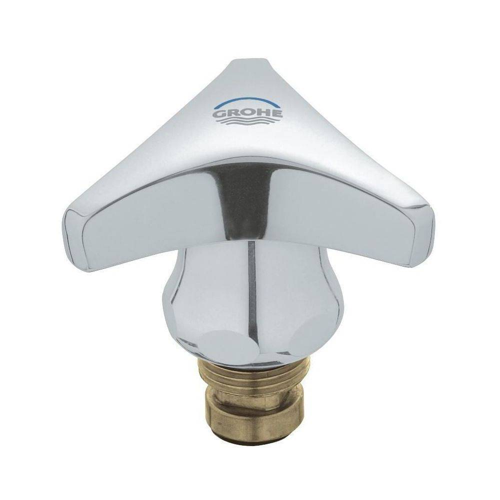 Grohe Oberteil, DN 10, Trecorn-Griff, Markierung Blau, Chrom, 45966000-0
