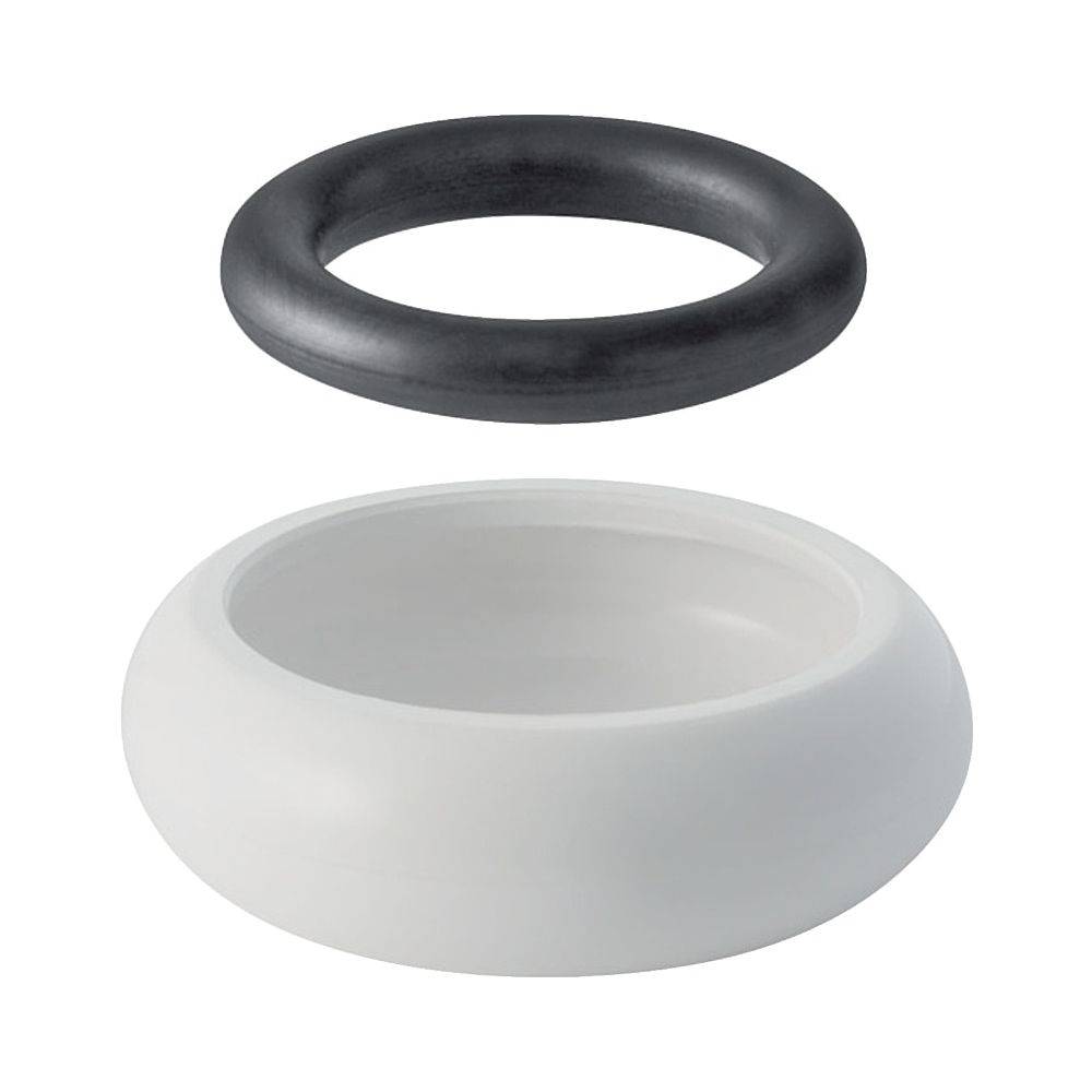 Geberit Spülbogenaußenverbinder Außendurchmesser 44mm, Alpinweiß, 119644111-0