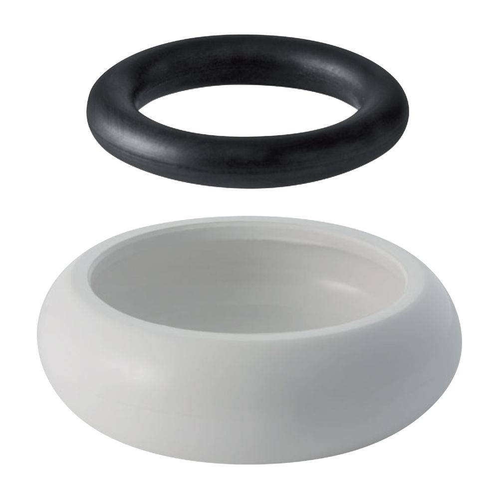 Geberit Spülbogenaußenverbinder Außendurchmesser 44mm, Alpinweiß, 119644111-1