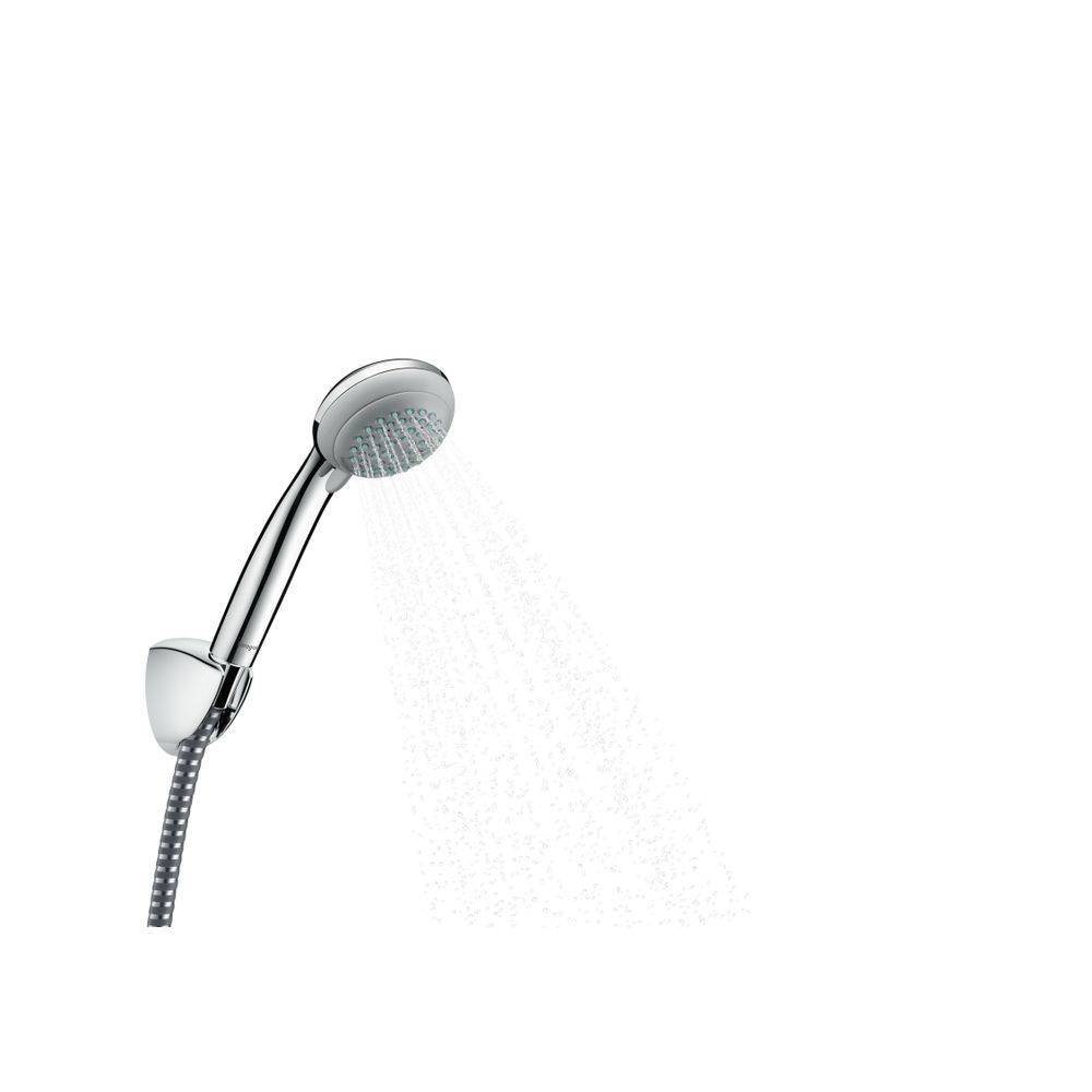 Hansgrohe Crometta 85 Brausehalterset Vario mit Brauseschlauch 1,25m, Chrom-1