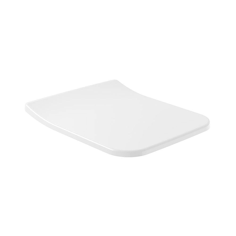 Villeroy & Boch WC-Sitz SlimSeat Venticello 379x454x49mm Wrapover rechteckig SoftClose QuickRelease WeißAlpin