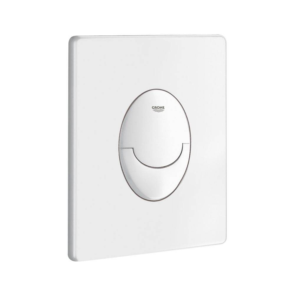 Grohe Skate Air WC-Betätigung, 156x197mm, senkrechte Montage, 2-Mengen/Start/Stopp, für Rapid, Alpinweiß, 38505SH0-0