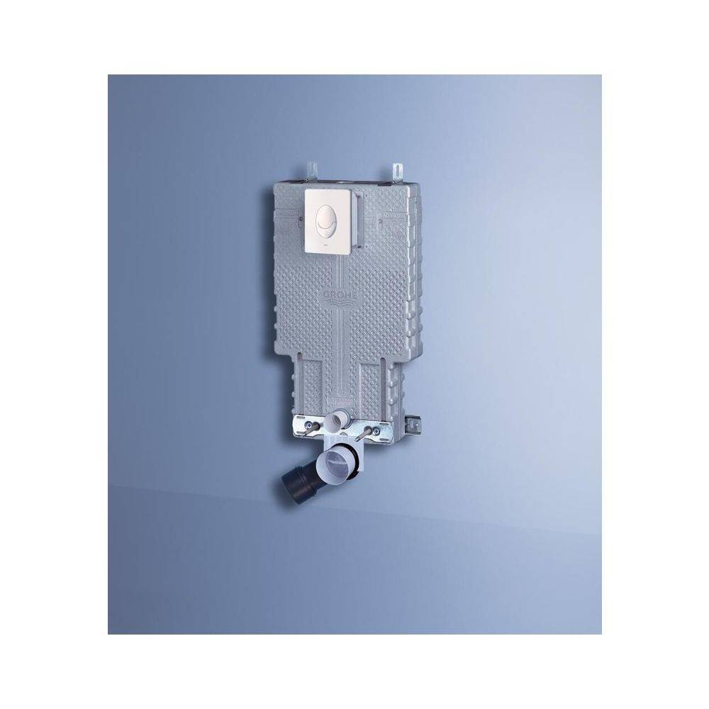 Grohe Skate Air WC-Betätigung, 156x197mm, senkrechte Montage, 2-Mengen/Start/Stopp, für Rapid, Alpinweiß, 38505SH0-1
