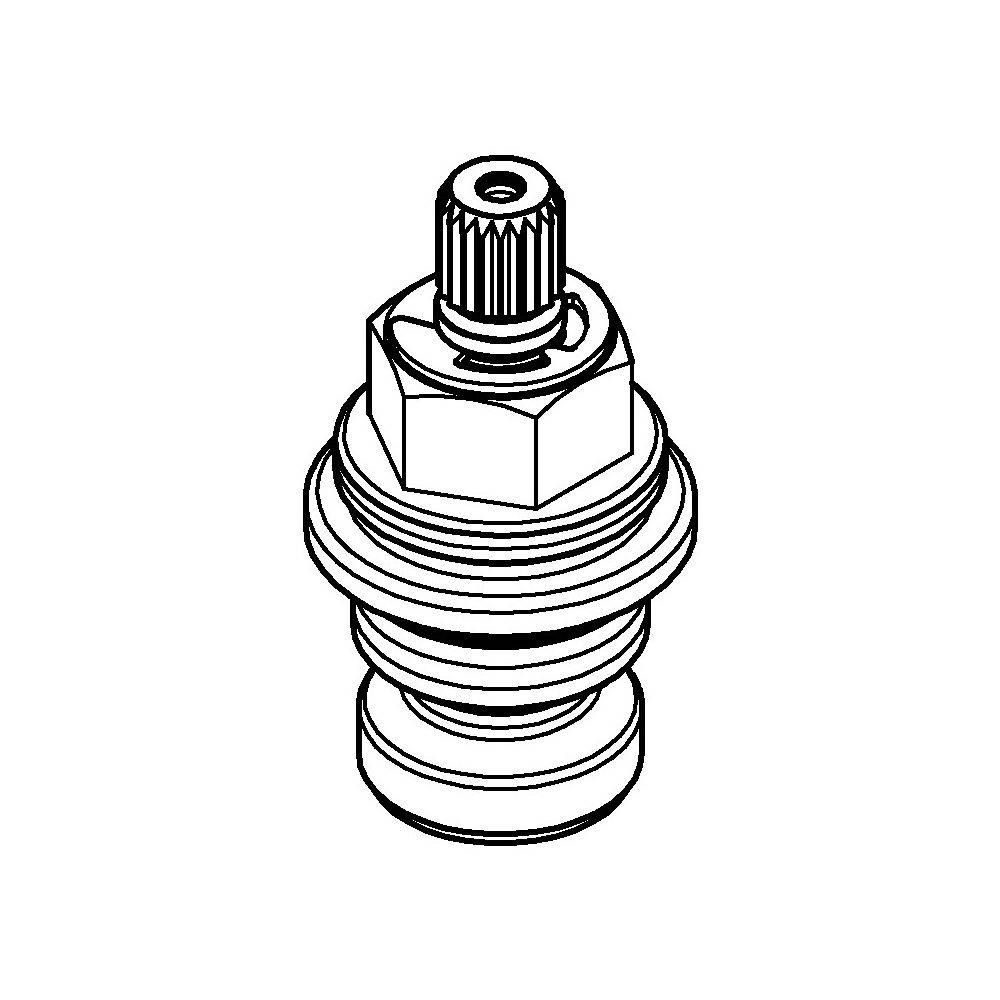 Grohe Oberteil für Zweigriffarmaturen, DN 15, 45964000-1