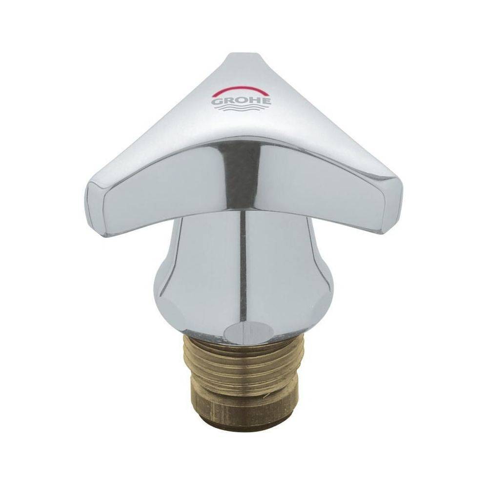 Grohe Oberteil mit Trecorn-Griff, Markierung Rot 1/2", Chrom, 45969000