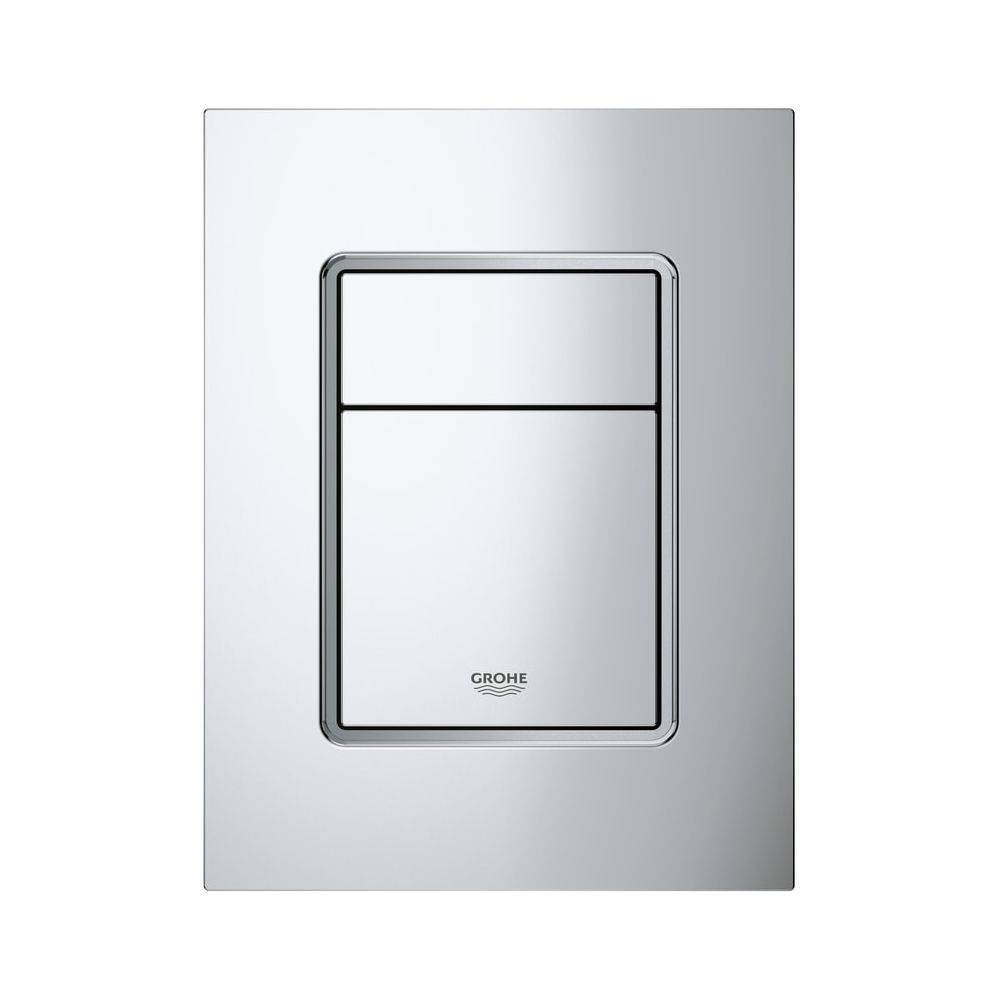 Grohe Skate Cosmopolitan S WC-Betätigung, 130x172mm, für kleinen Revisionsschacht, senkrechte Montage, Chrom, 37535000-3