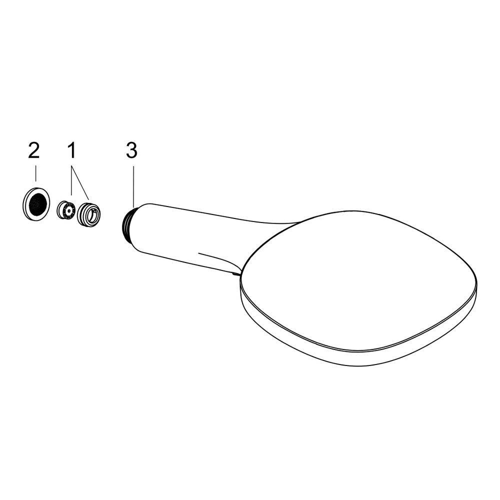 Hansgrohe Raindance Select E Handbrause 120mm, 8,5l/min, 3jet EcoSmart, Chrom-2
