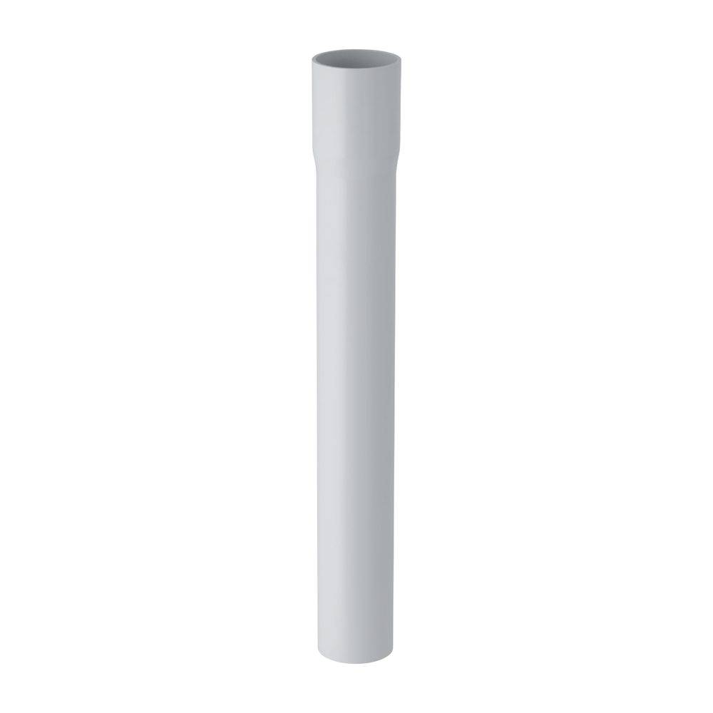 Geberit Spülbogenverlängerung gerade mit Steckmuffe Alpinweiß Länge 50cm-1