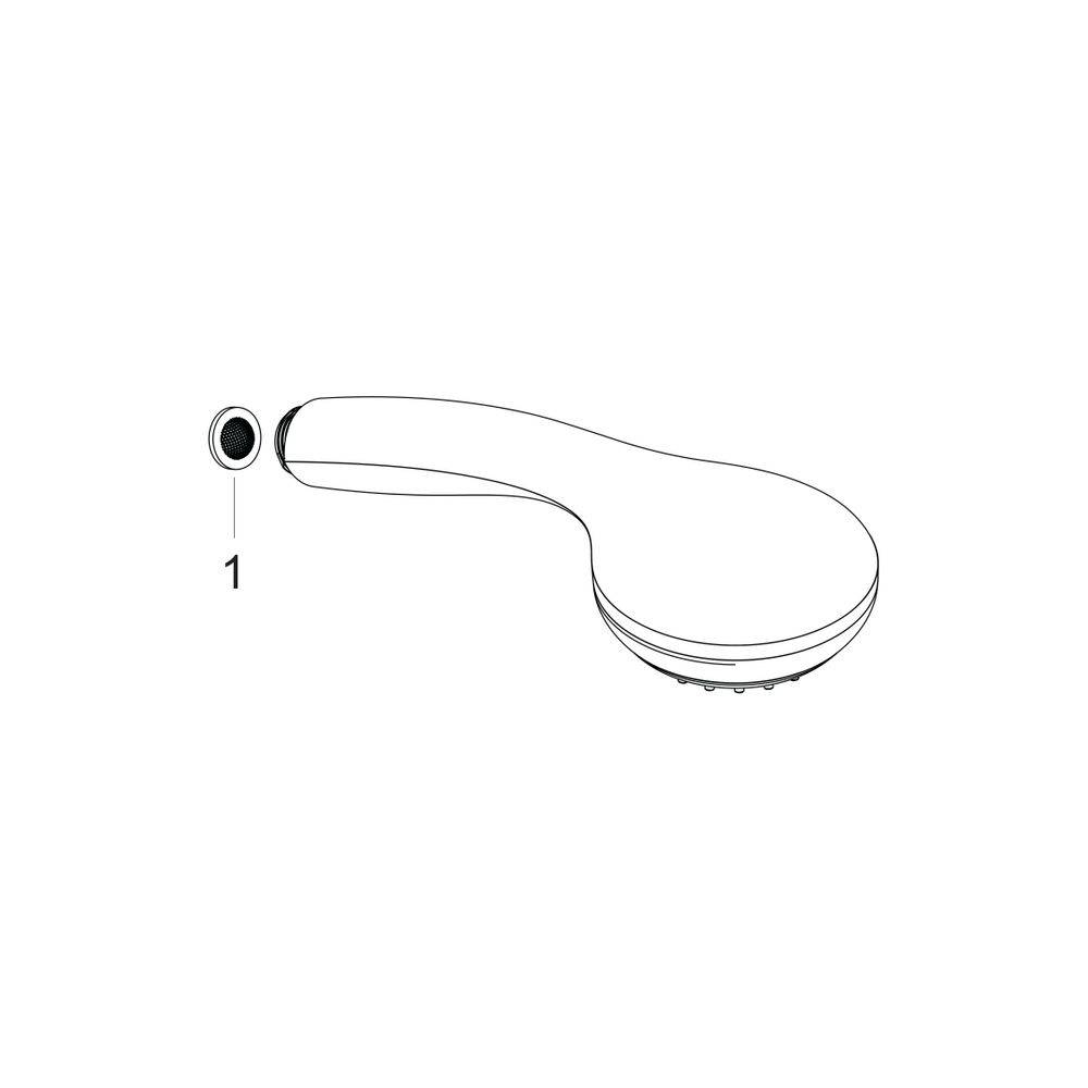 Hansgrohe Crometta 85 Handbrause Mono EcoSmart plus 6l/min, Chrom-1