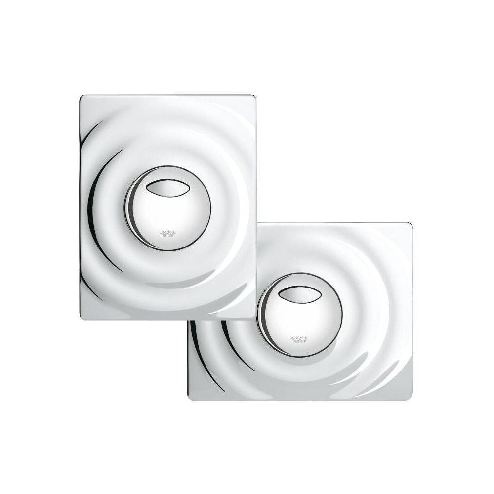 Grohe Surf WC-Betätigung 38861, 2-Mengen- und Start/Stopp-Betätigung, 156x197mm, senkrechte waagerechte Montage, Chrom-0