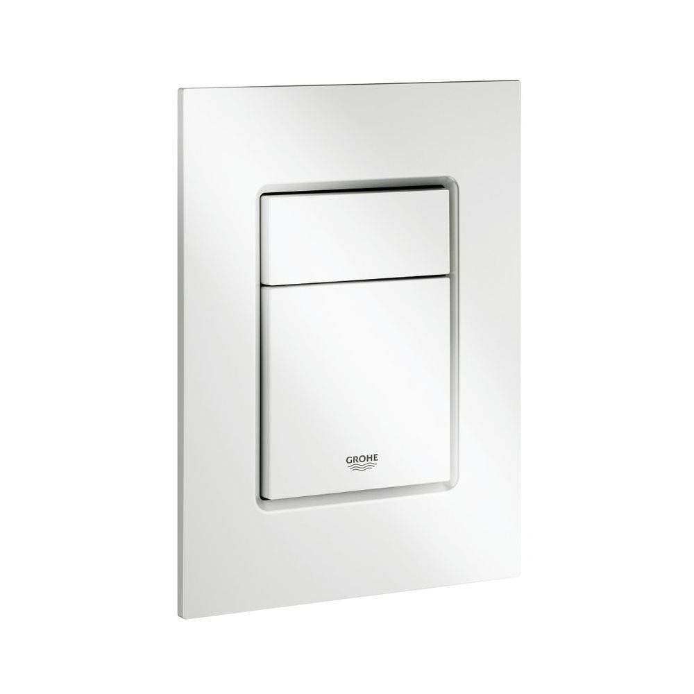 Grohe Skate Cosmopolitan S WC-Betätigung, 130x172mm, für kleinen Revisionsschacht, senkrechte Montage, Alpinweiß,-0