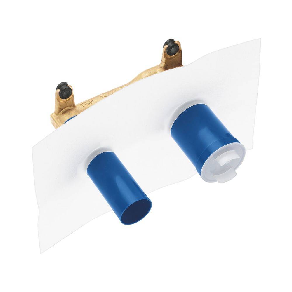 Grohe Einhand Unterputz-Universal-Einbaukörper für 2-Loch-Waschtischbatterien, Wandeinbau, G 1/2", 23571000-0