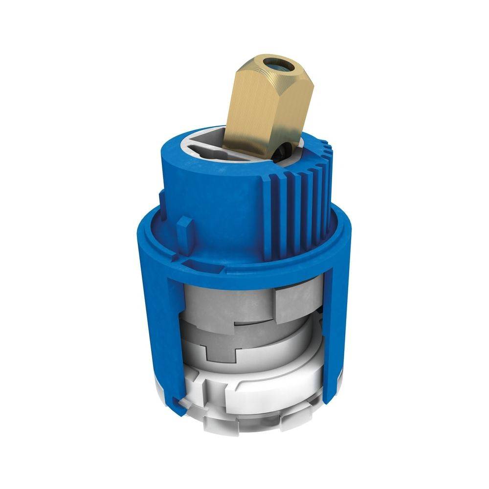 Grohe Kartusche, 46mm, mit keramischem Dichtsystem, variabel einstellbare Mengenbegrenzung, für Einhandmischer-1