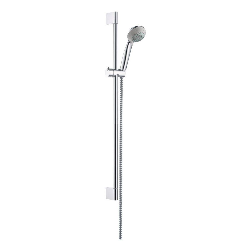 hansgrohe Crometta 85 Brauseset Vario mit Brausestange 650mm 17l/min Chrom-0