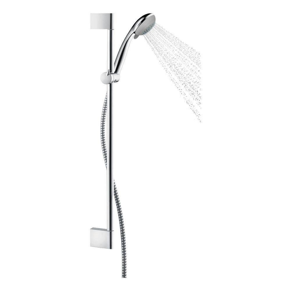 hansgrohe Crometta 85 Brauseset Vario mit Brausestange 650mm 17l/min Chrom-1