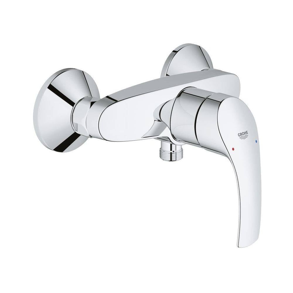 Grohe Eurosmart Einhand-Brausebatterie, Wandmontage, Chrom, 33555002-0