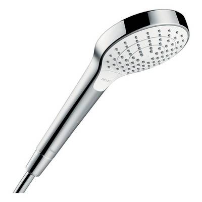 Hansgrohe Croma Select S Handbrause 110mm, 8,5l/min, Vario EcoSmart, Weiß/Chrom-0