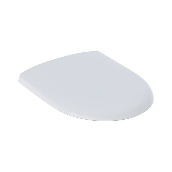 Geberit Renova WC-Sitz Befestigung von oben o. Absenkautomatik mit Quick-Release-Scharniere Weiß/glänzend