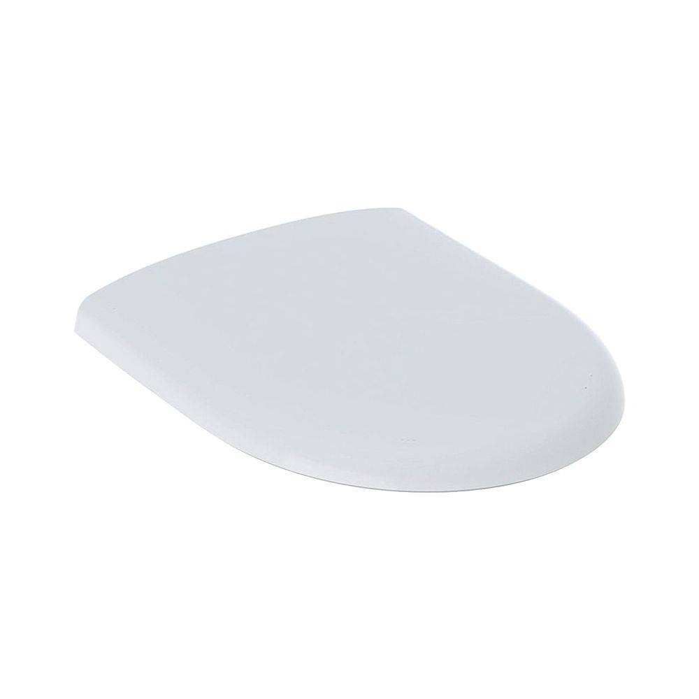 Geberit Renova WC-Sitz Befestigung von oben o. Absenkautomatik mit Quick-Release-Scharniere Weiß/glänzend-0