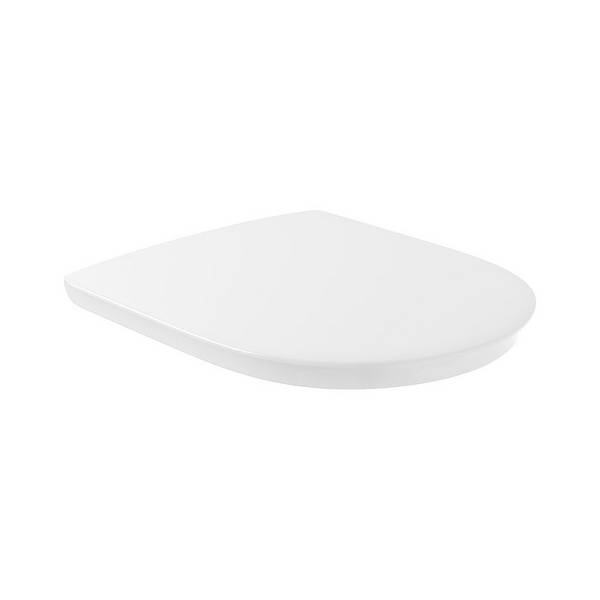 Villeroy & Boch WC-Sitz ViCare 369x459x49mm Oval SoftClosing QuickRelease, Weiß Alpin AntiBac