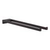 Hansgrohe AddStoris Q Handtuchhalter zweiarmig, Mattschwarz
