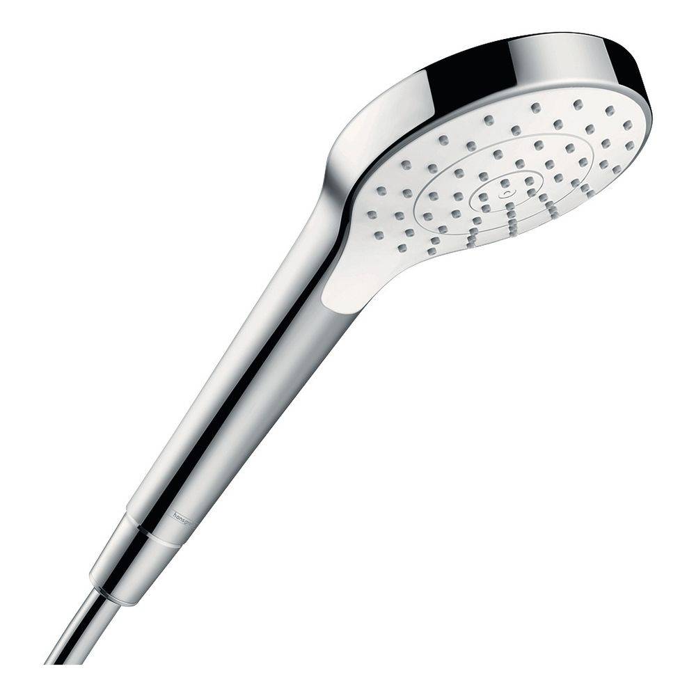 Hansgrohe Croma S Handbrause 110mm 1jet 16l/min, Weiß/Chrom