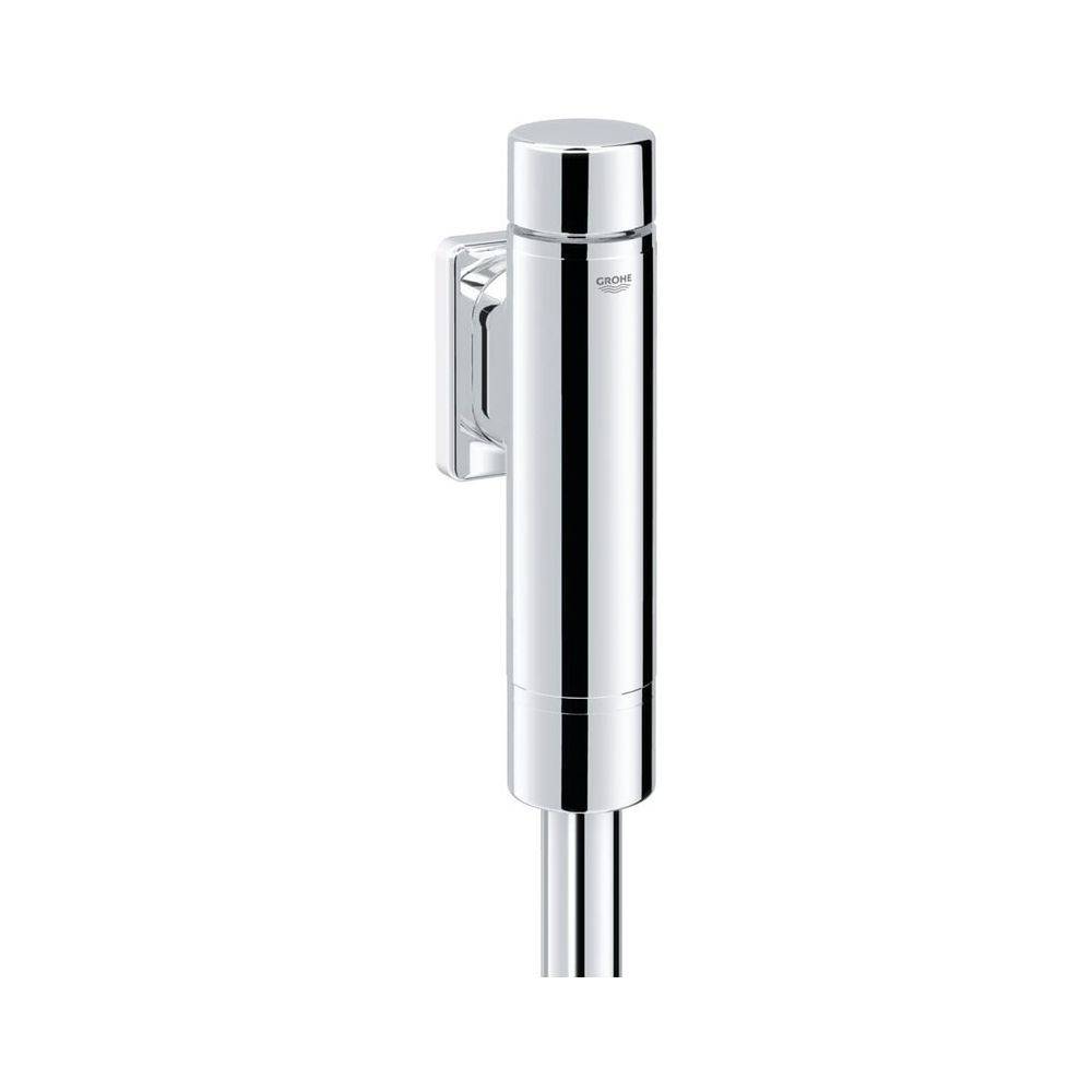 Grohe Rondo A.S. WC-Druckspüler DN 20, ohne Vorabsperrung, für Flach- und Tiefspül-WC, Chrom, 37347000-0