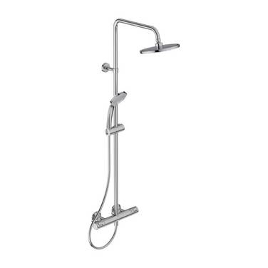 Ideal Standard Duschsystem Ceratherm T25 mit Brausethermostat Chrom