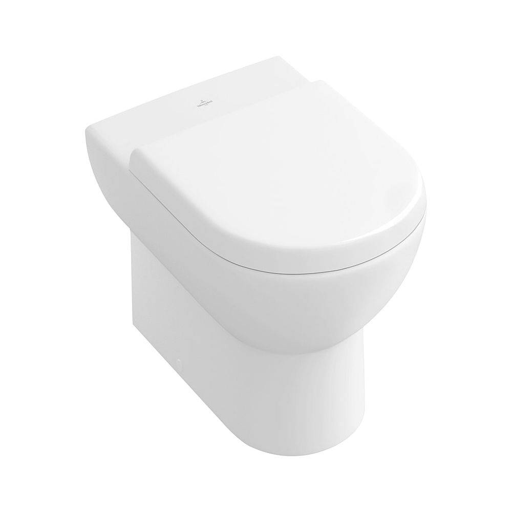 Villeroy & Boch WC-Sitz Subway, Deckel, Klodeckel, softclose, abnehmbar, QuickRelease, Weiß Alpin, 9M55S101-3