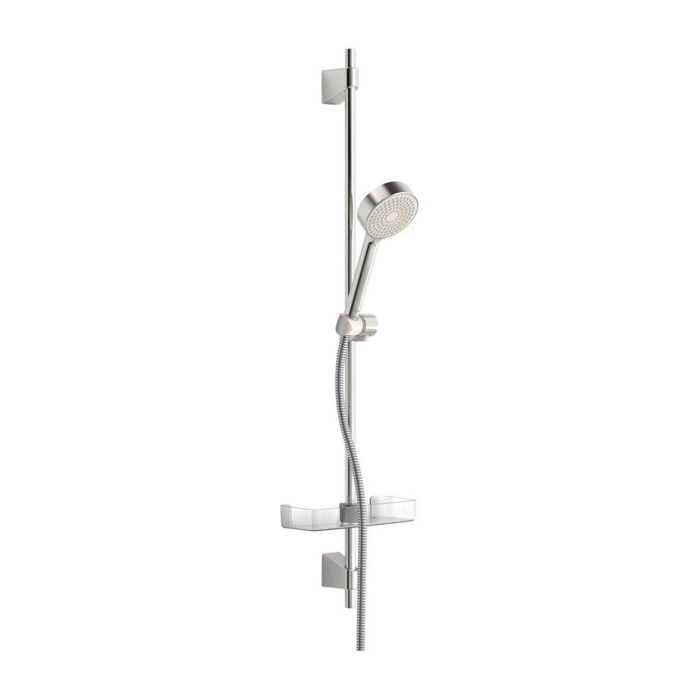 Hansa BasicJet Wandstangengarnitur 4467 1-strahlig Chrom-0