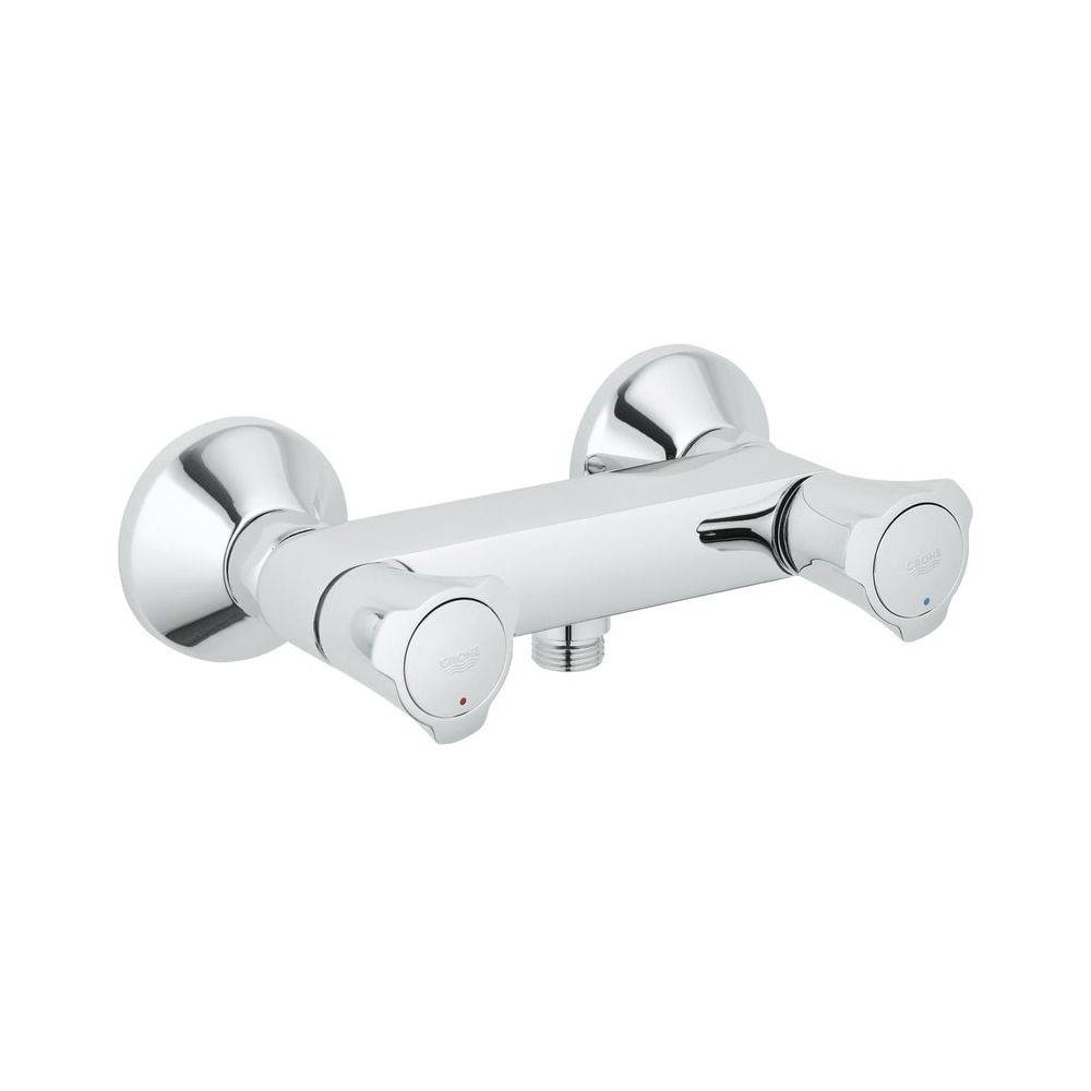 Grohe Costa Zweigriff-Brausebatterie DN 15 Wandmontage, Chrom-0