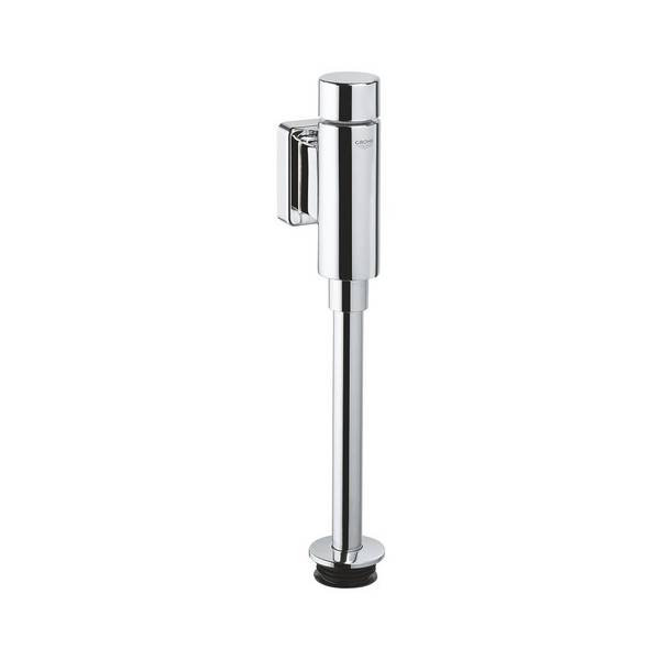 Grohe Urinal-Druckspüler Rondo mit integrierter Vorabsperrung, Chrom, 37339000