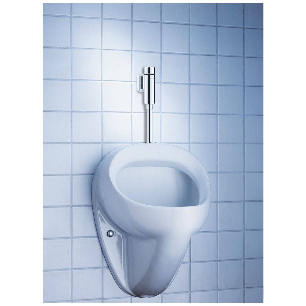 Grohe Urinal-Druckspüler Rondo mit integrierter Vorabsperrung, Chrom, 37339000-2