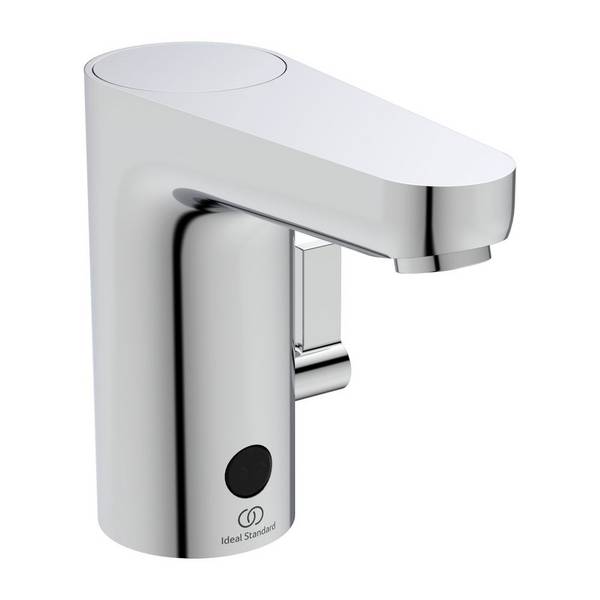 Ideal Standard Sensor-Waschtisch-Armatur Ceraplus, mit Misch., Netzbetrieben, Ausld.116mm, Chrom