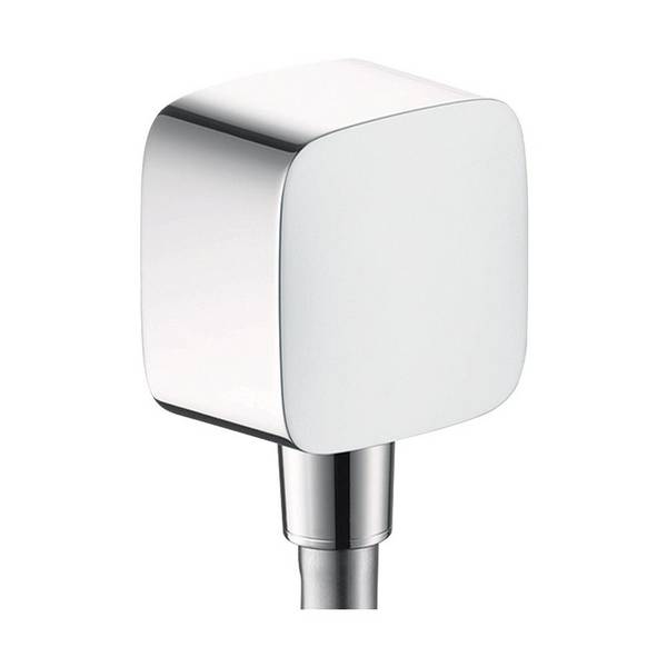 Hansgrohe FixFit Wandanschluss, Rückflussverhinderer, DN 15, Chrom