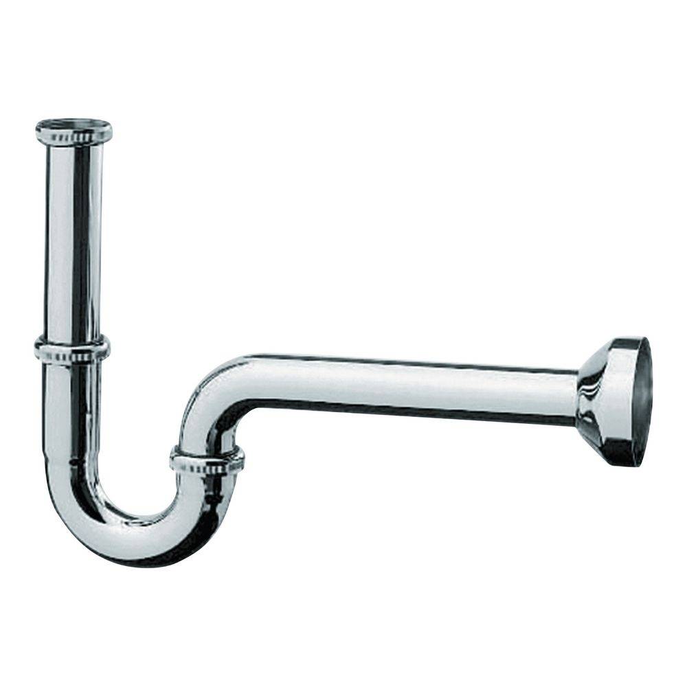 hansgrohe Röhrensifon DN 32, installationsfreundlich, Chrom-0