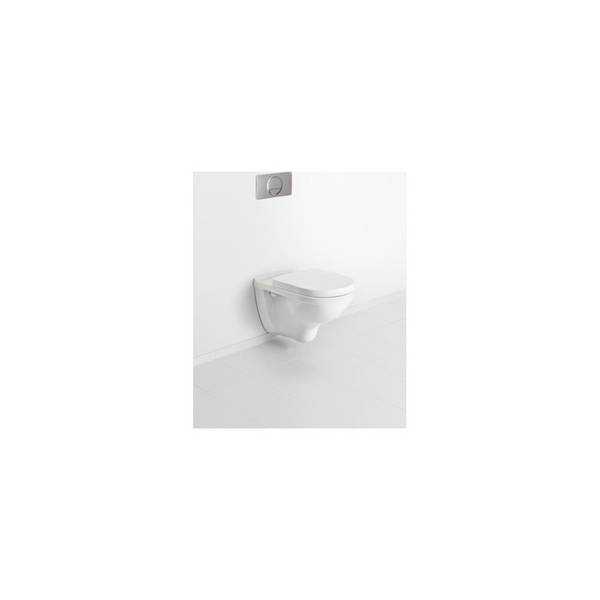 Villeroy & Boch Combi-Pack O.novo HR 360x560x350mm Oval wandhängend Abgang waagerecht Direct-Flush, Weiß Alpin