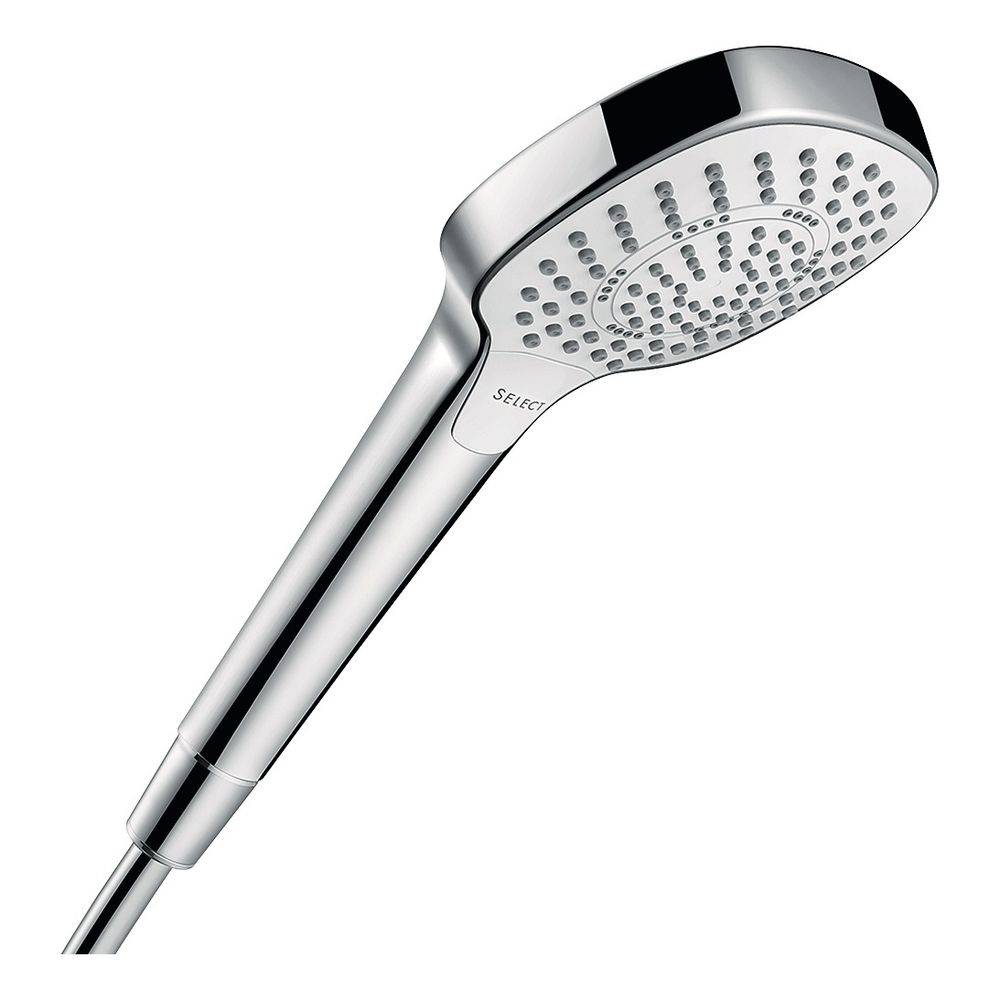 hansgrohe Croma Select E Handbrause 110mm Multi 16l/min, Weiß/Chrom-0
