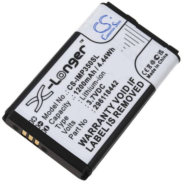 Akku für Ingenico IMP350-USBLU03A Payment-, Zahl-, Karten-Terminal, 3,7V, Li-Ion