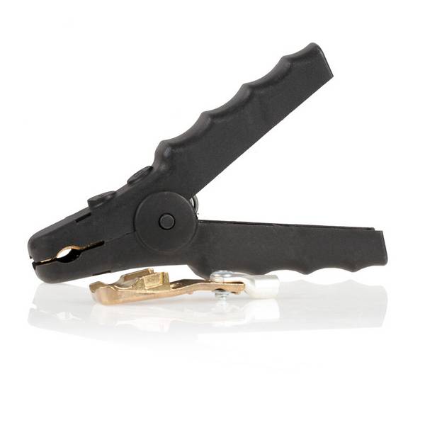 HEYNER® Batteriepolzange 650A Kabelquerschnitt bis zu 35@[Unit], schwarz Pol-Zange für Überbrückungskabel &