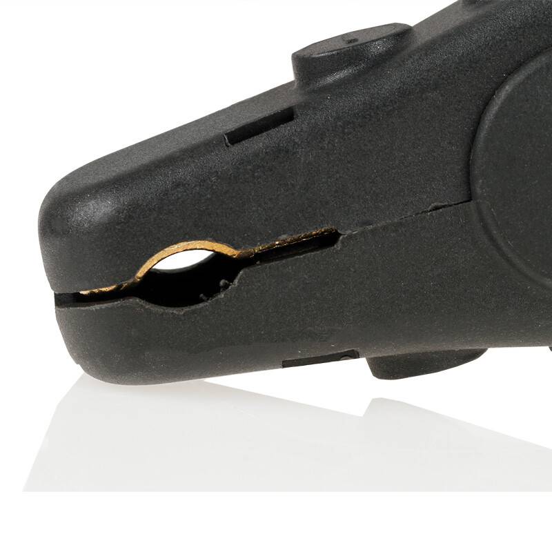 HEYNER® Batteriepolzange 650A Kabelquerschnitt bis zu 35@[Unit], schwarz Pol-Zange für Überbrückungskabel &-2