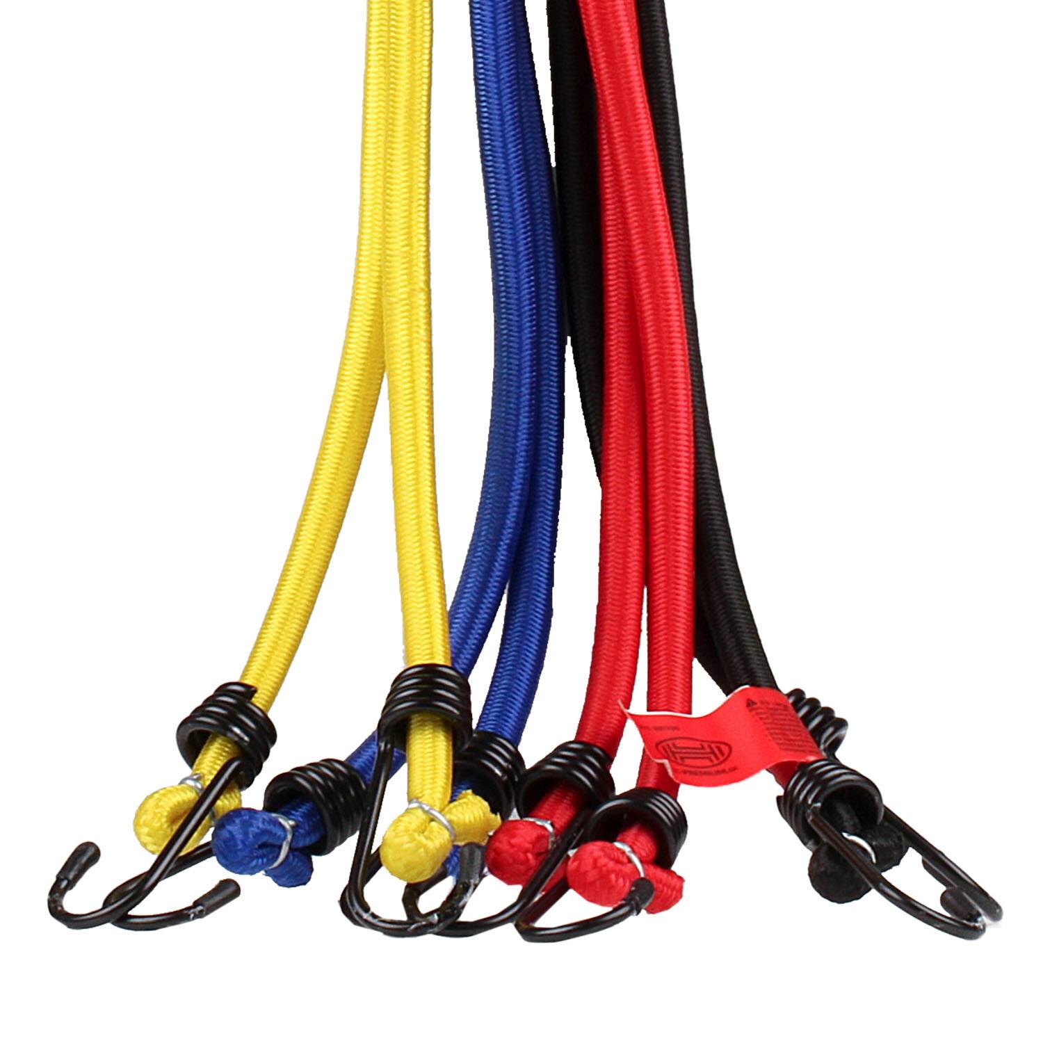 alca® Gepäckspinne, 8-Armig (8x40cm), Gepäckspanner mit Haken mehrfarbige, elastisch mit Gummispannseilen-3