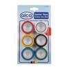 alca® Isolierband Set mehrfarbig sortiert, 6 Stk. 18x5 m, aus PVC