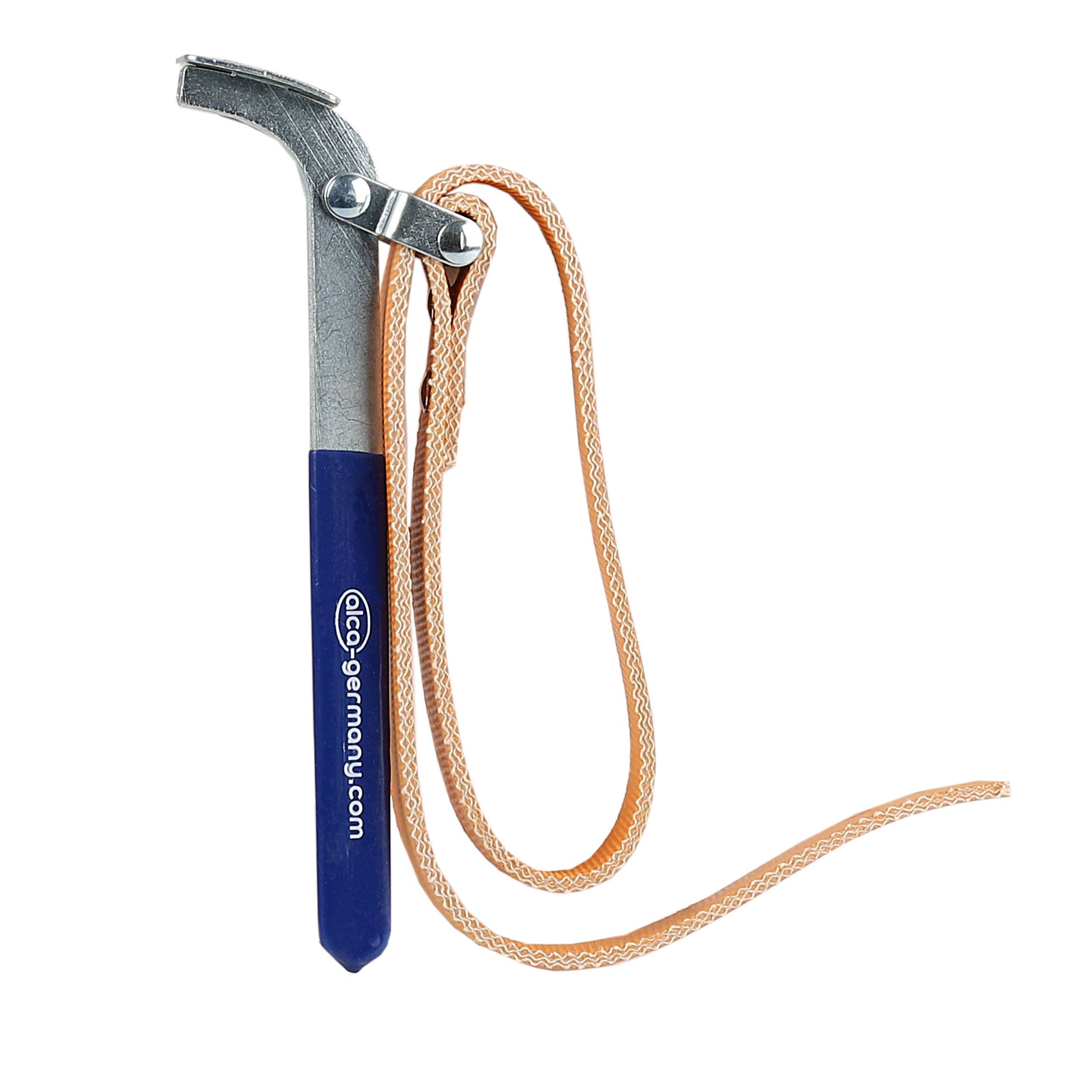 alca® Ölfilterschlüssel Band 65cm Länge 2cm Breite Universal verstellbar Ölwechsel Werkzeug Ausbau Einbau, Hergestellt-1