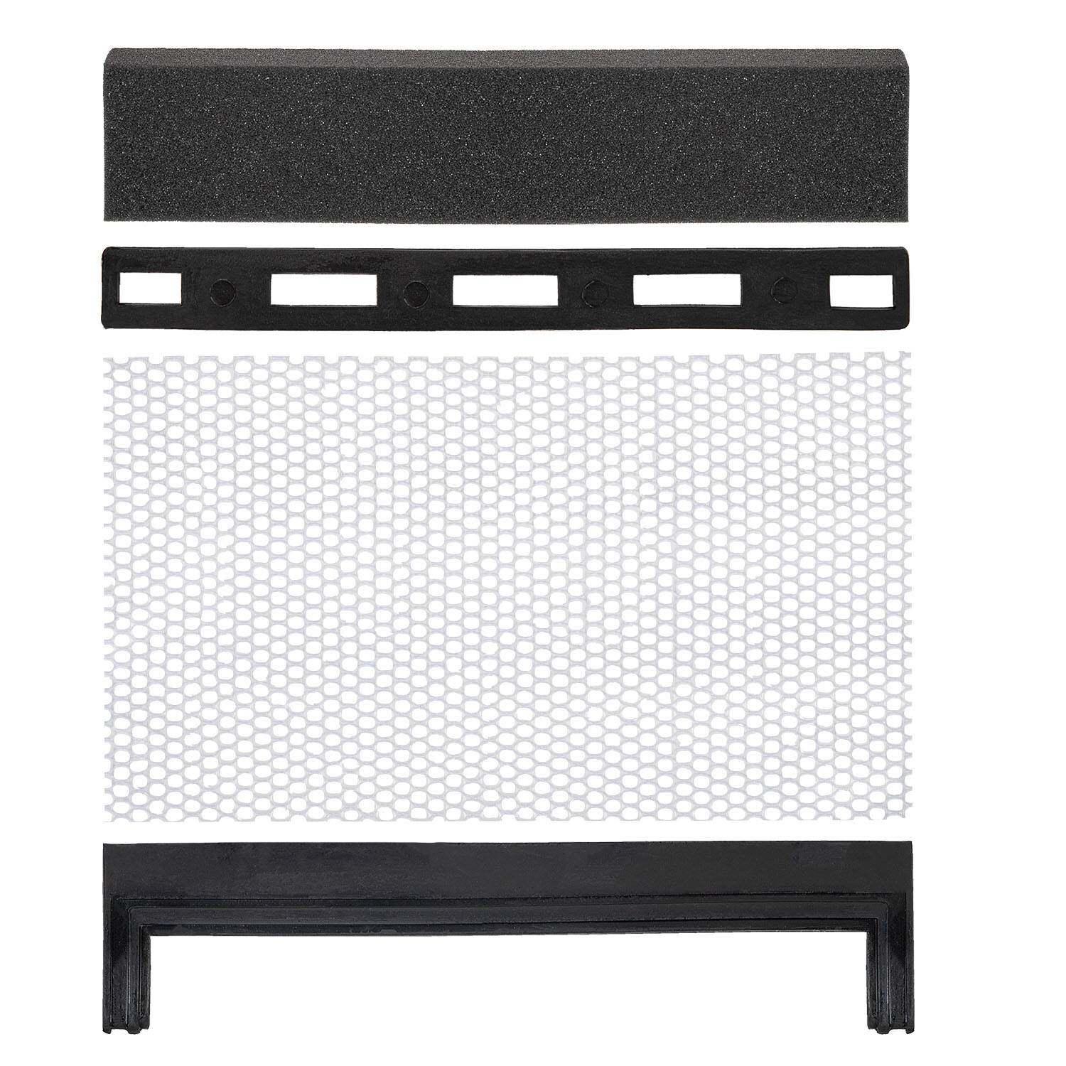 HEYNER® Ersatzkit 26 cm breit für HEYNER® Scheibenreiniger Alu S & XL Set bestehend aus Gummilippe & Schaumstoff-3