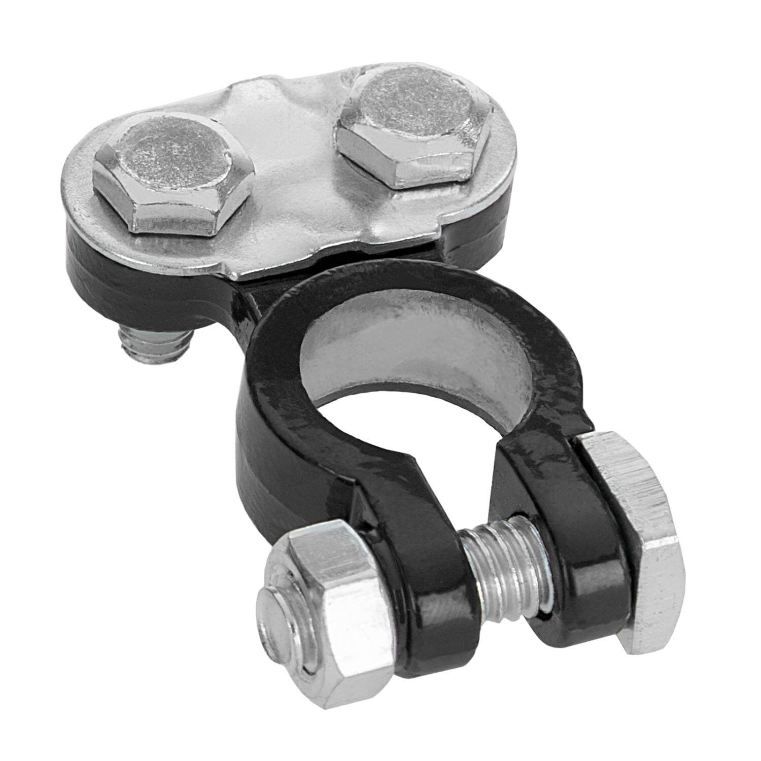 alca® Batterie-Polklemme Minus (schwarz), 6V/12V für Autobatterie-0