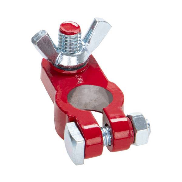 alca® Batterie-Polklemme Plus (rot), 12/24Volt Für Auto- und Fahrzeugbatterien