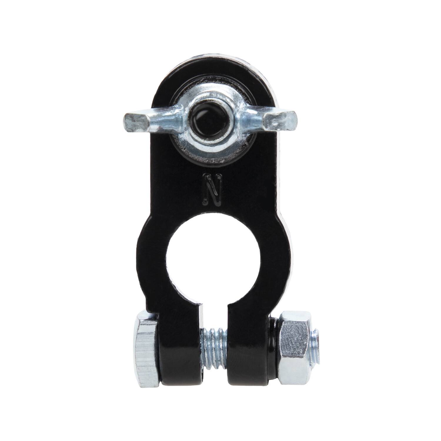 alca® Batterie-Polklemme Minus (schwarz), für 12/24V Für Auto- und Fahrzeugbatterien-1