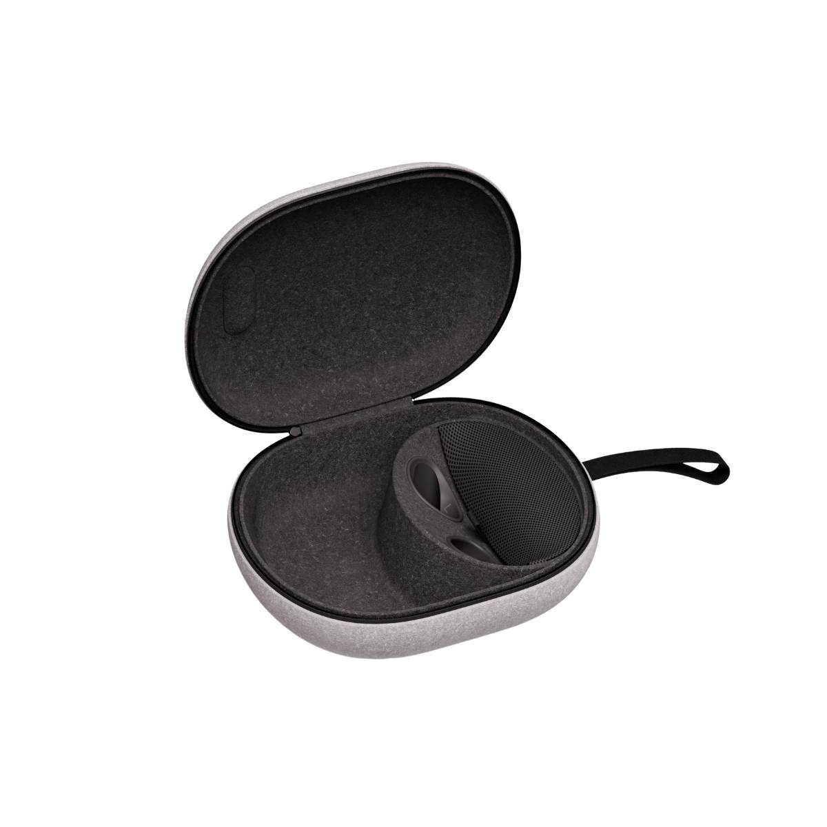Compact - Hartschalentasche für Virtual Reality Headset - recyceltes Filz, Therm-4